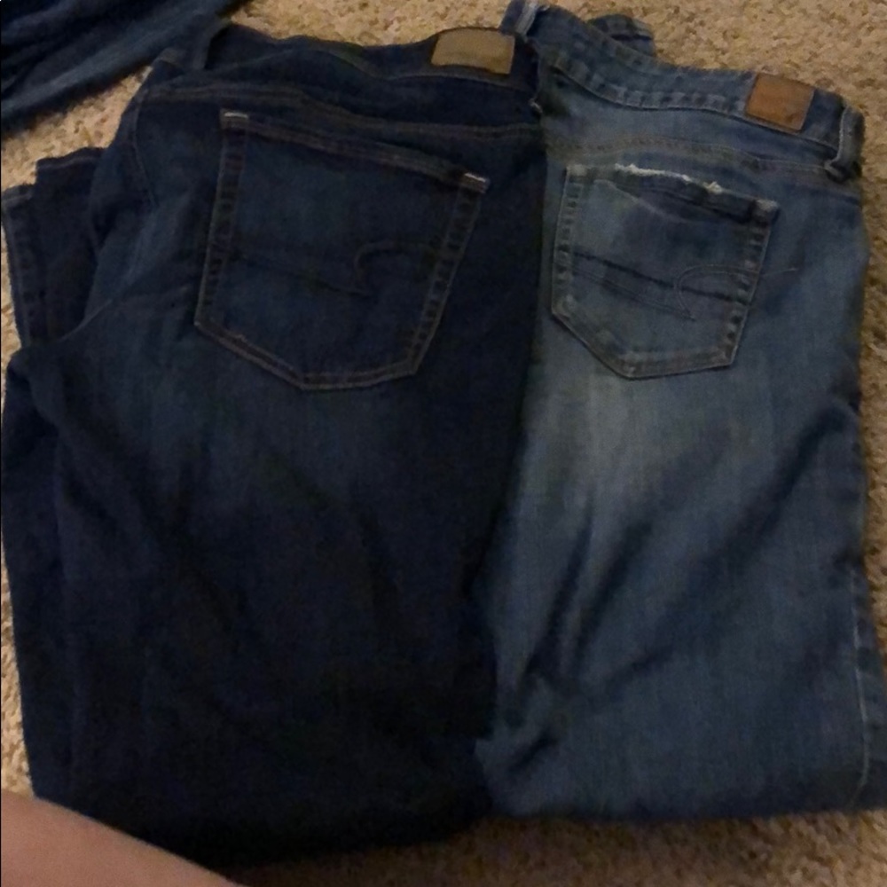 American eagle jeans size 14